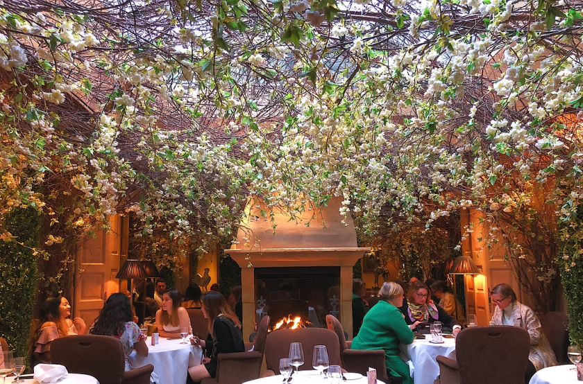 Clos Maggiore - arguably one of London's most romantic restaurants
