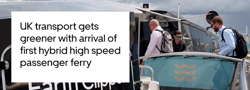 Uber Boat by Thames Clippers launches greener fleet