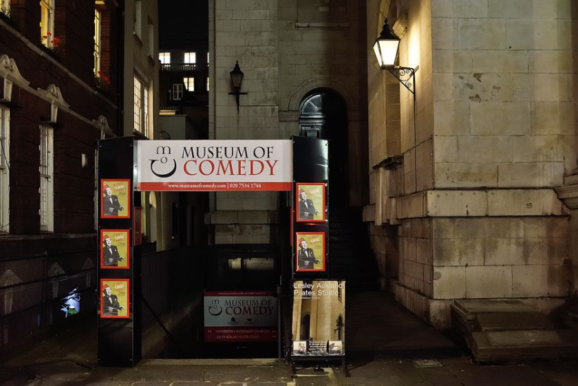 The Museum of Comedy - a treasure trove of amazing talent in a church in Bloomsbury!