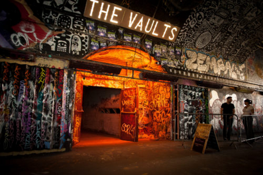 The Vaults - underneath Waterloo Station!